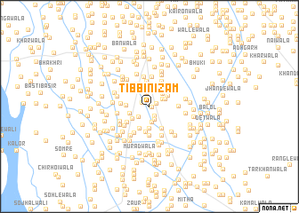 map of Tibbi Nizām