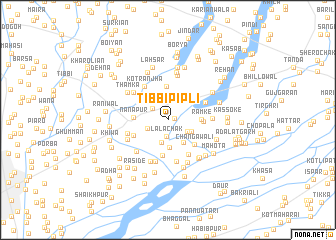 map of Tibbi Pipli