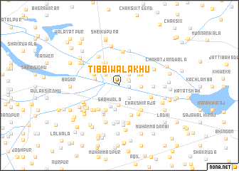 map of Tibbiwāla Khu