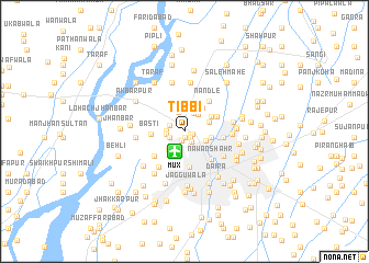 map of Tibbi