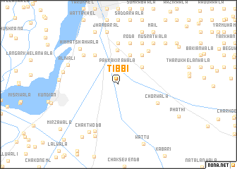 map of Tibbi