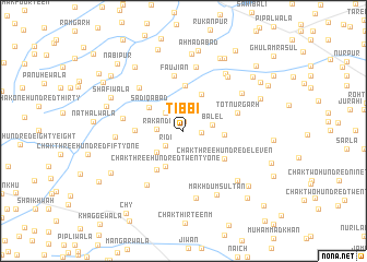 map of Tibbi