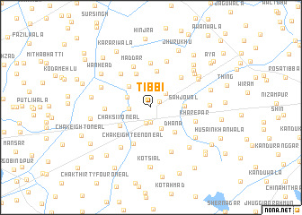 map of Tibbi