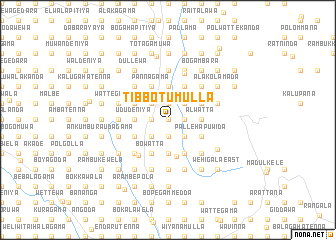 map of Tibbotumulla