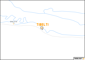 map of Tibel\