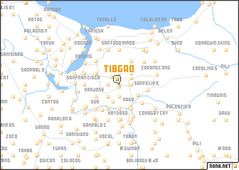 map of Tibgao