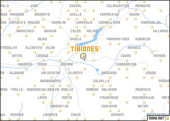 map of Tibianes