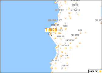 map of Tibiao