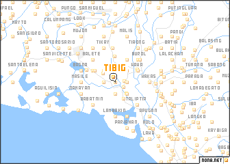 map of Tibig