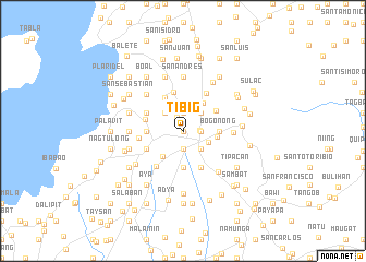 map of Tibig