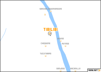 map of Tibilibi