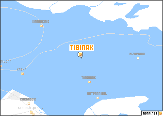 map of Tibinak