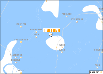 map of Tibitaba