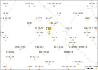 map of Tibi