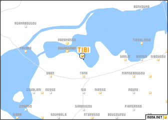 map of Tibi