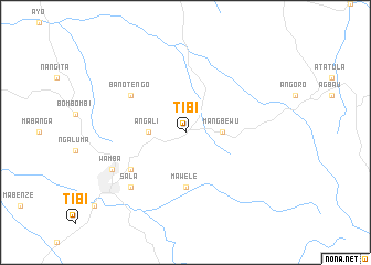 map of Tibi