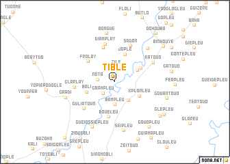 map of Tible