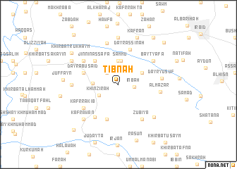 map of Tibnah