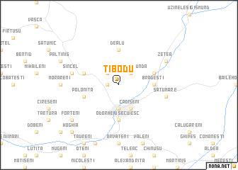 map of Tibodu