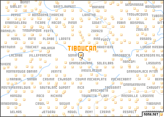 map of Ti Boucan