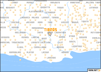 map of Ti Bras