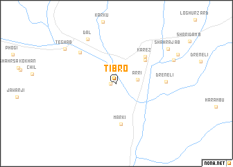 map of Tibro