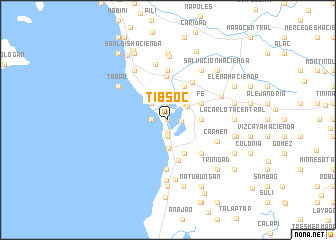 map of Tibsoc