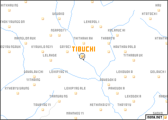 map of Tibuchi