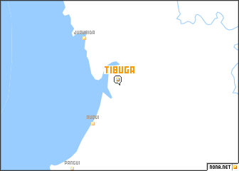 map of Tibugá