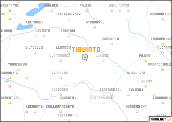 map of Tibuinto