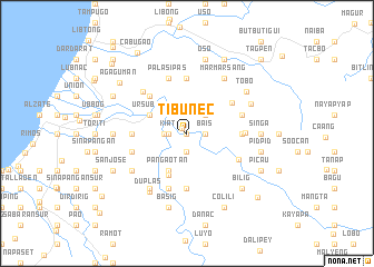 map of Tibunec