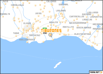 map of Tiburones