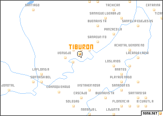 map of Tiburón