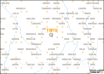 map of Tib-yu