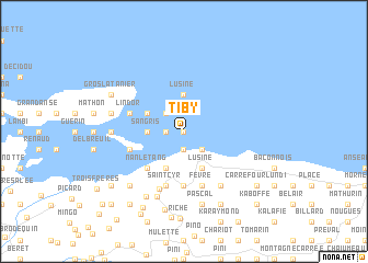 map of Tiby