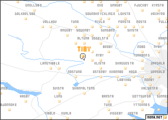 map of Tiby