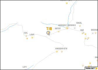 map of Tib