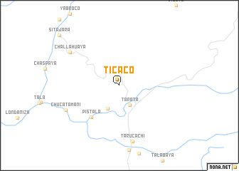 map of Ticaco