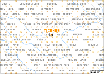 map of Ti Cahos