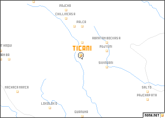 map of Ticani