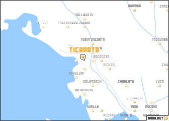 map of Ticapata