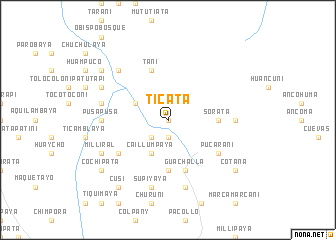 map of Ticata