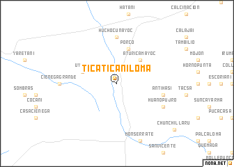 map of Ticaticaniloma