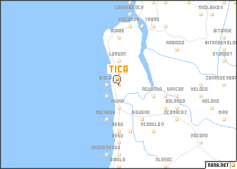 map of Tica