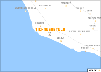 map of Ticha de Ostula