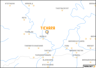 map of Tichara