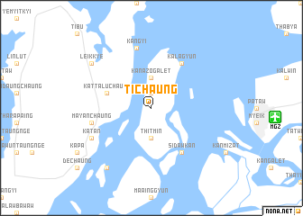 map of Tichaung