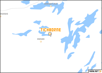 map of Tichborne