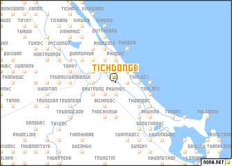 map of Tích Ðông (1)
