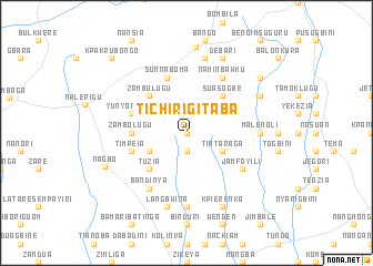 map of Tichirigitaba